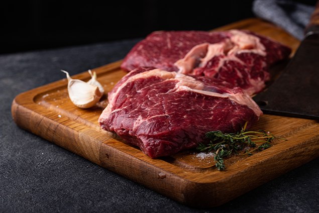 Corte de carne Frigorífico do Sul